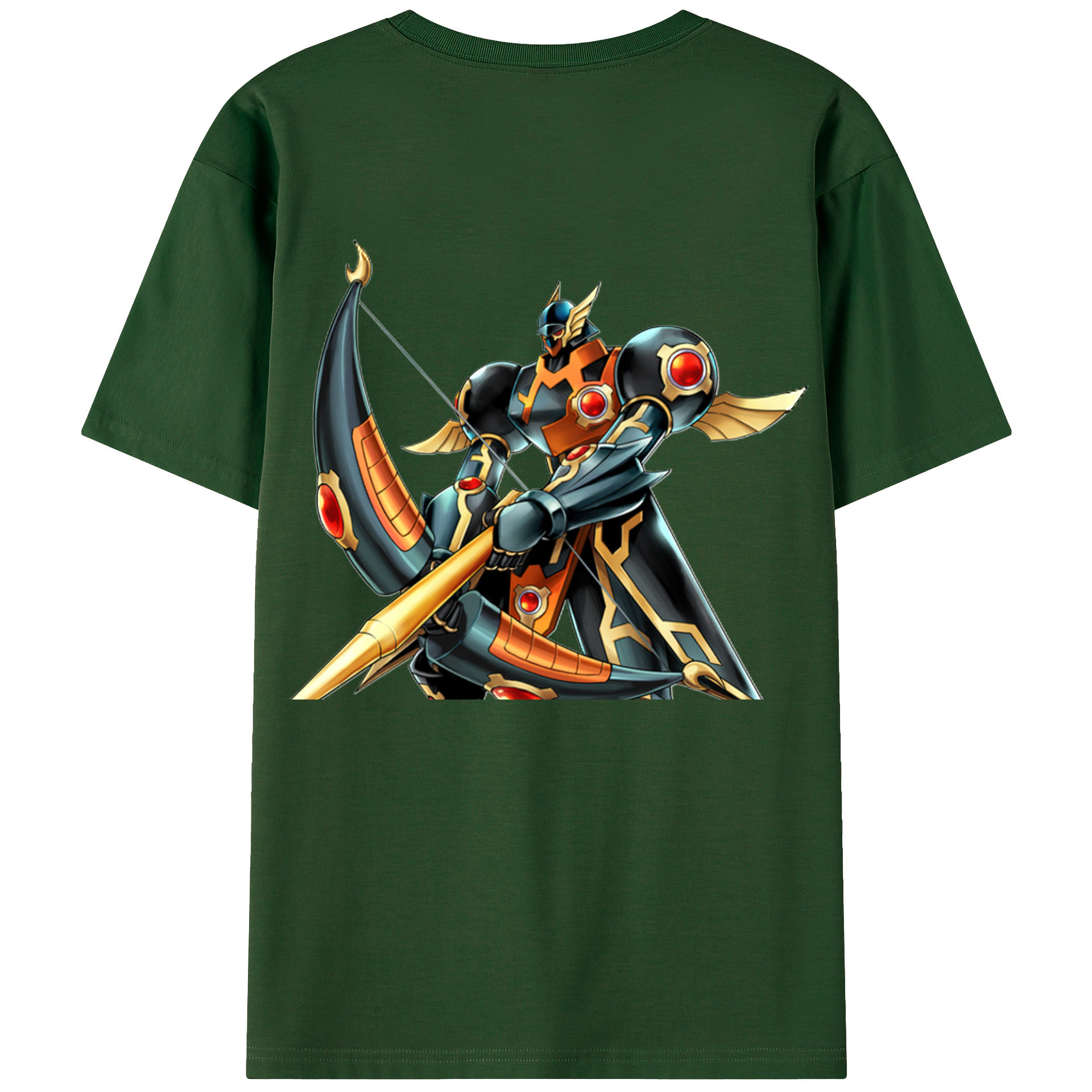 （画像用） 遊☆戯☆王 Yu-Gi-Oh! 綿100％半袖Tシャツ（背面プリント）